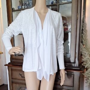 Simply Vera Vera Wang Cream Cardigan and Blouse Set